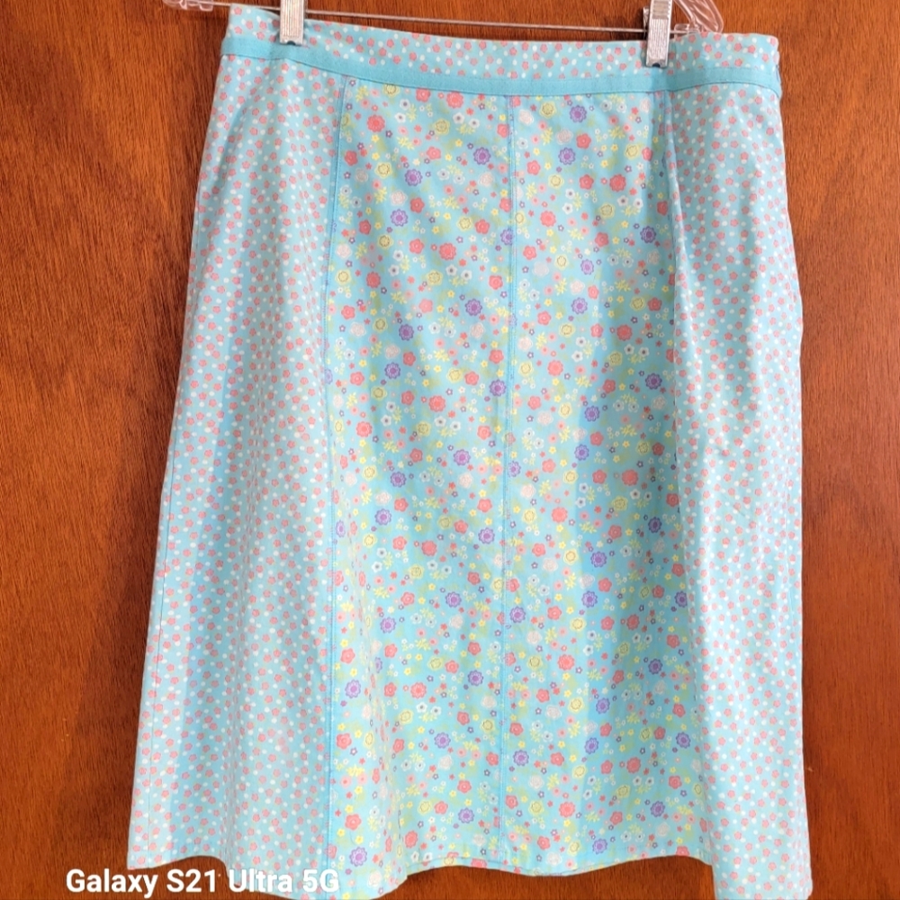 Christopher & Banks floral skirt